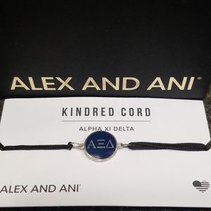 ALEX AND ANI Alpha Xi Delta Kindred Cord Bracelet